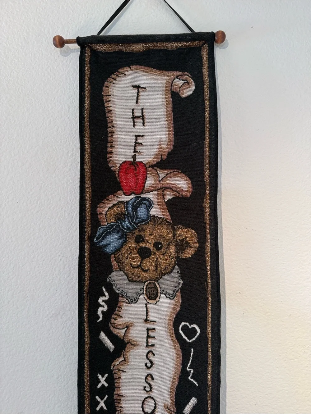 The Boyd Bears Vintage Decorative Black & Brown Bear Wall Hanging TeachTapestry